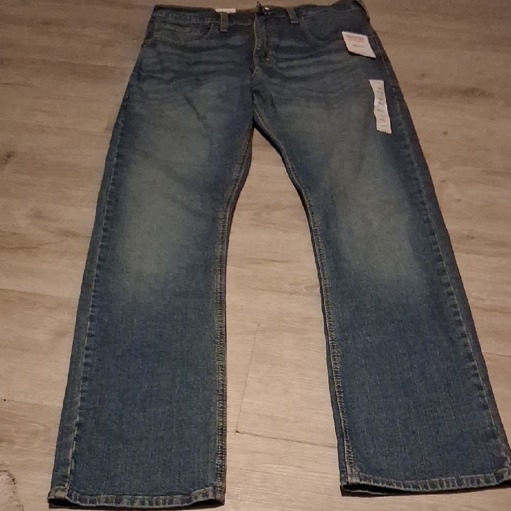 Signature by Levi Strauss Men's Bootcut Jeans - Classic Blue